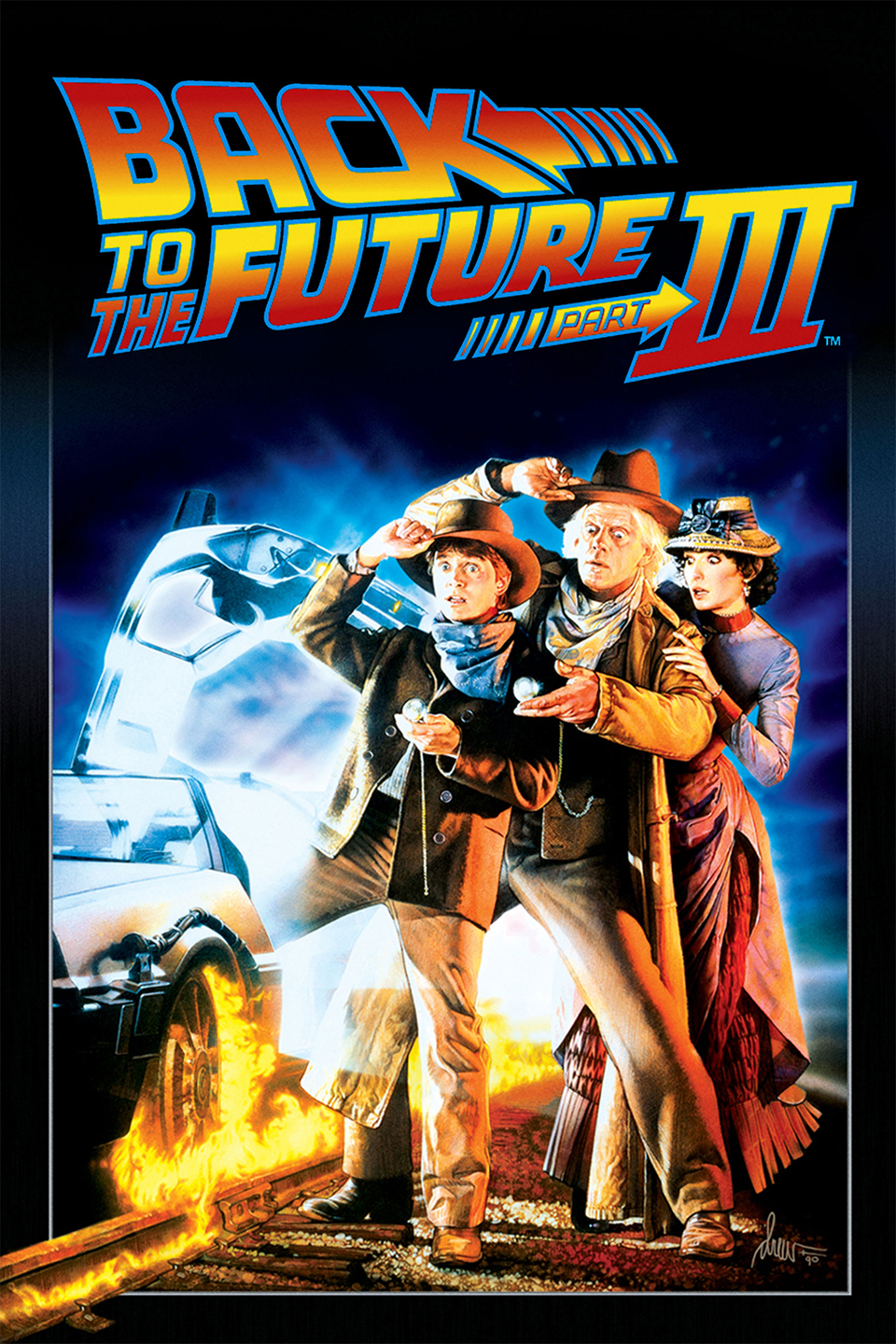 Poster for Back to the Future Part III