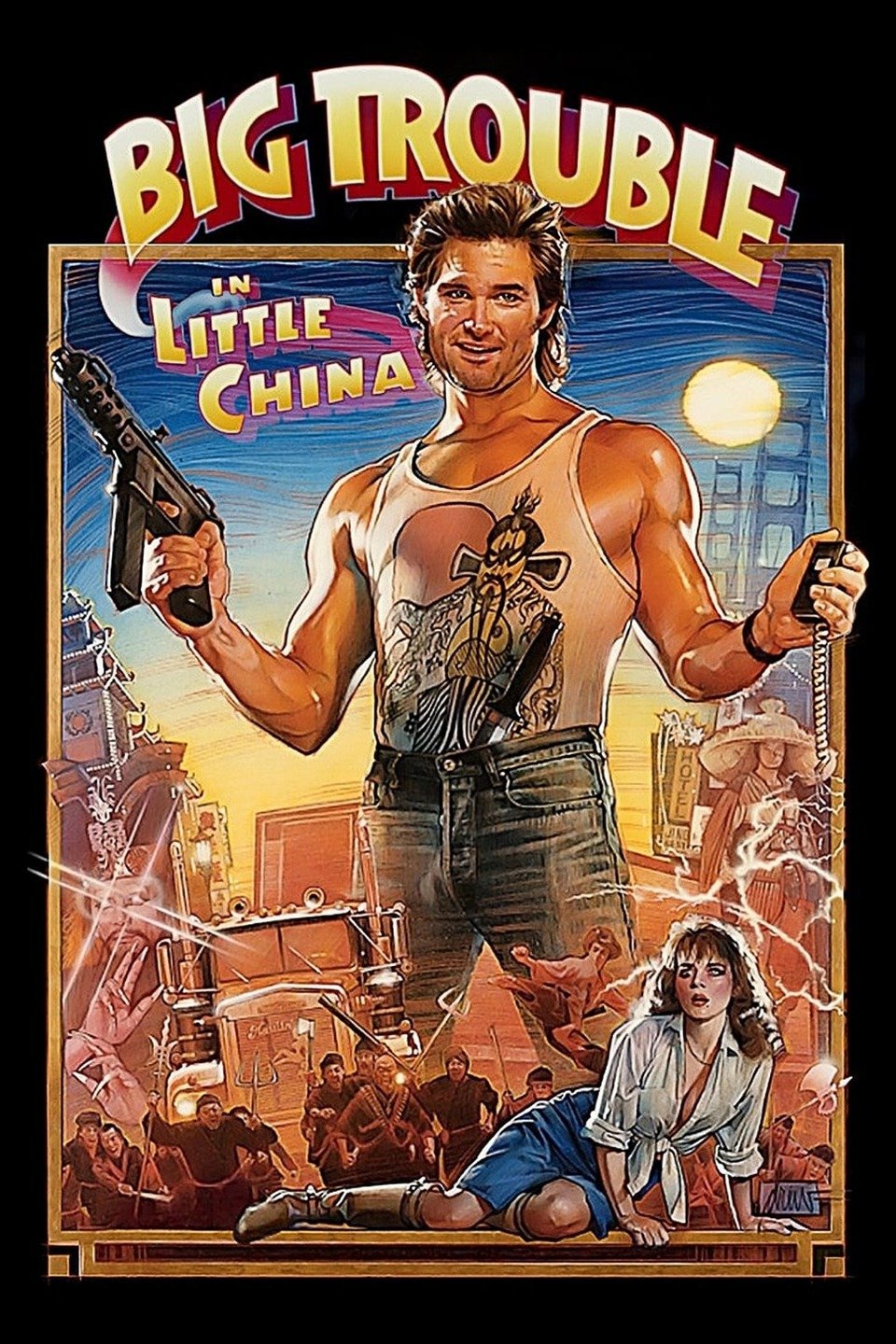 Poster for Big Trouble in Little China