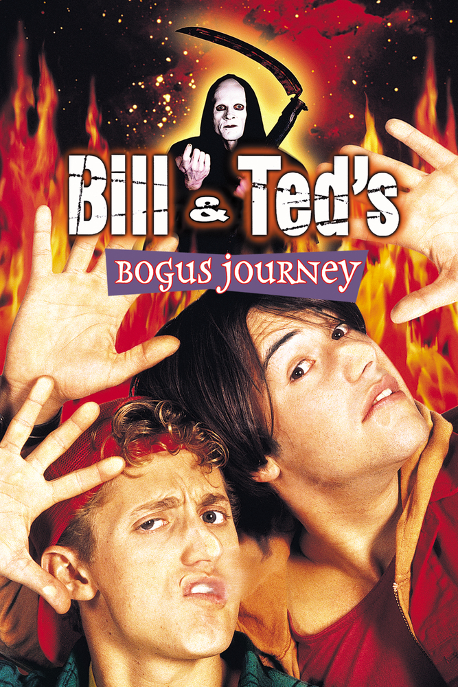 Poster for Bill & Ted's Bogus Journey