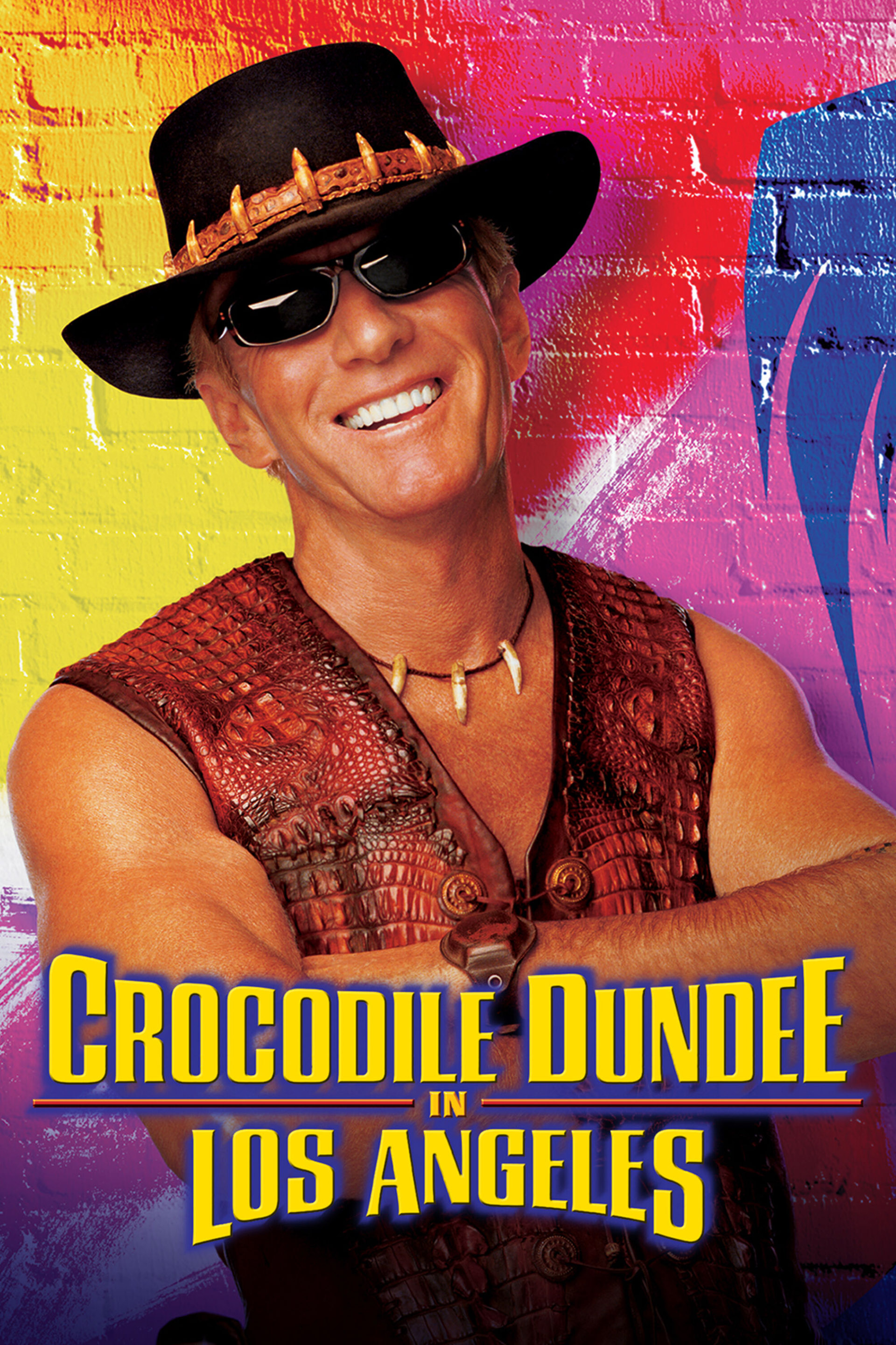 Poster for Crocodile Dundee in Los Angeles
