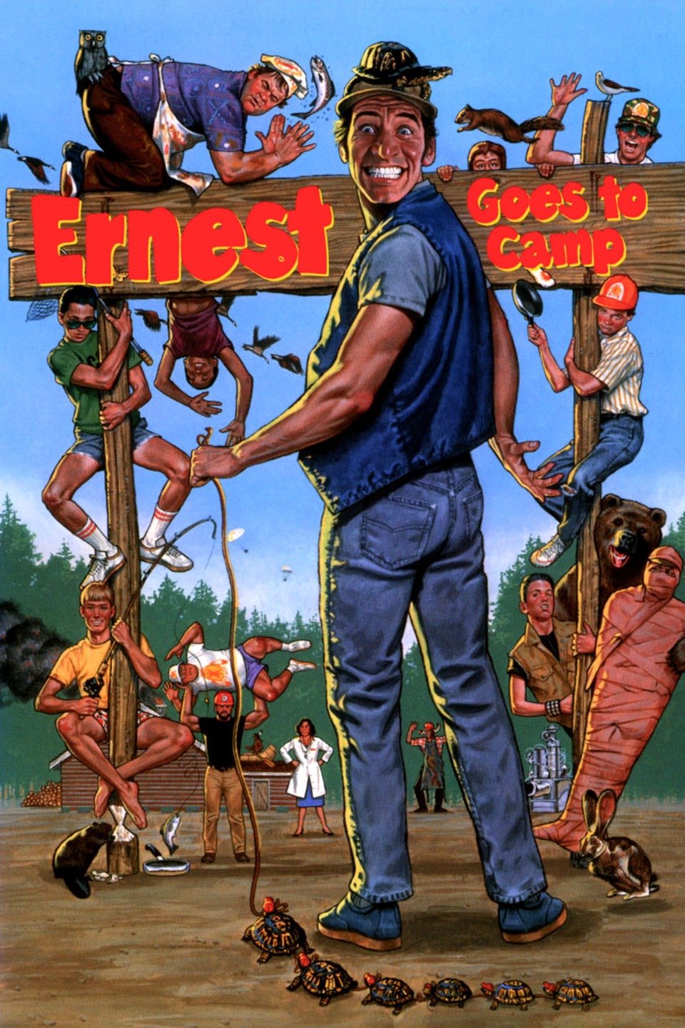 Poster for Ernest Goes to Camp