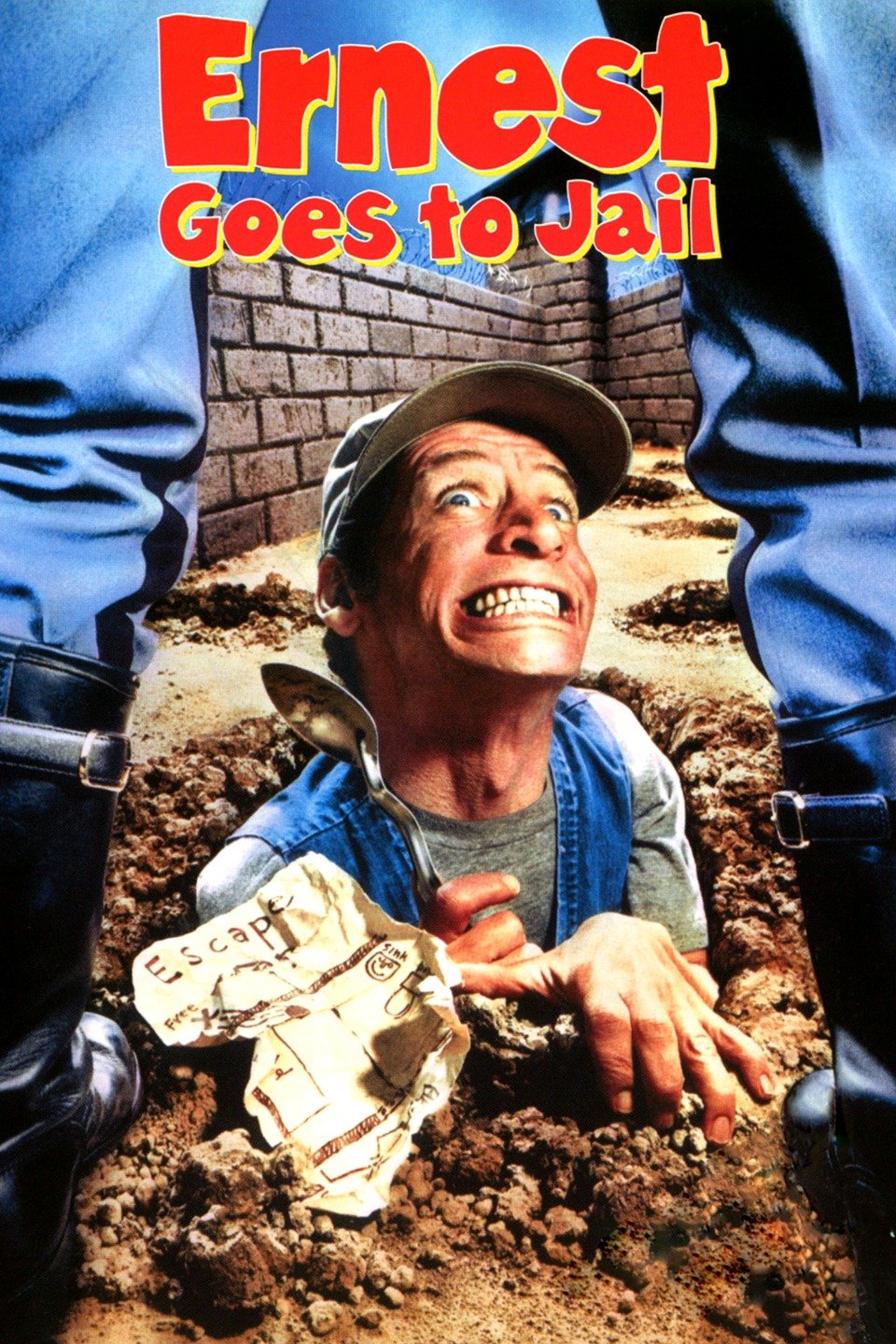 Poster for Ernest Goes to Jail