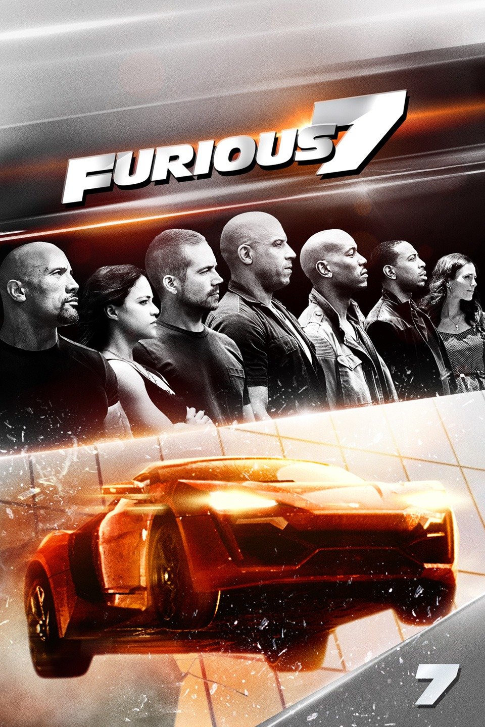 Poster for Furious 7