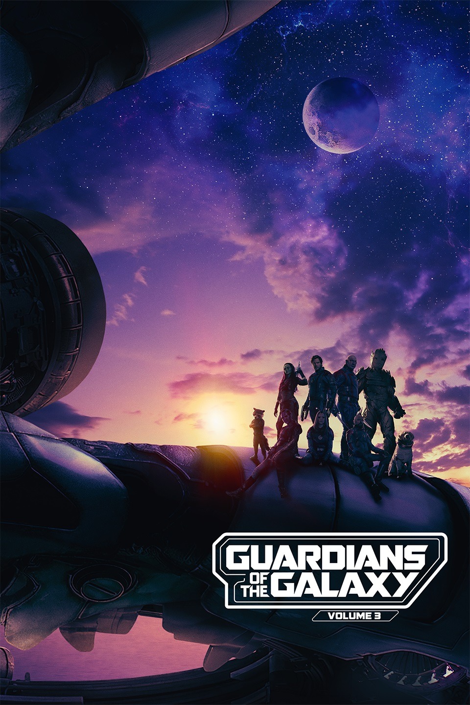 Poster for Guardians of the Galaxy Vol. 3