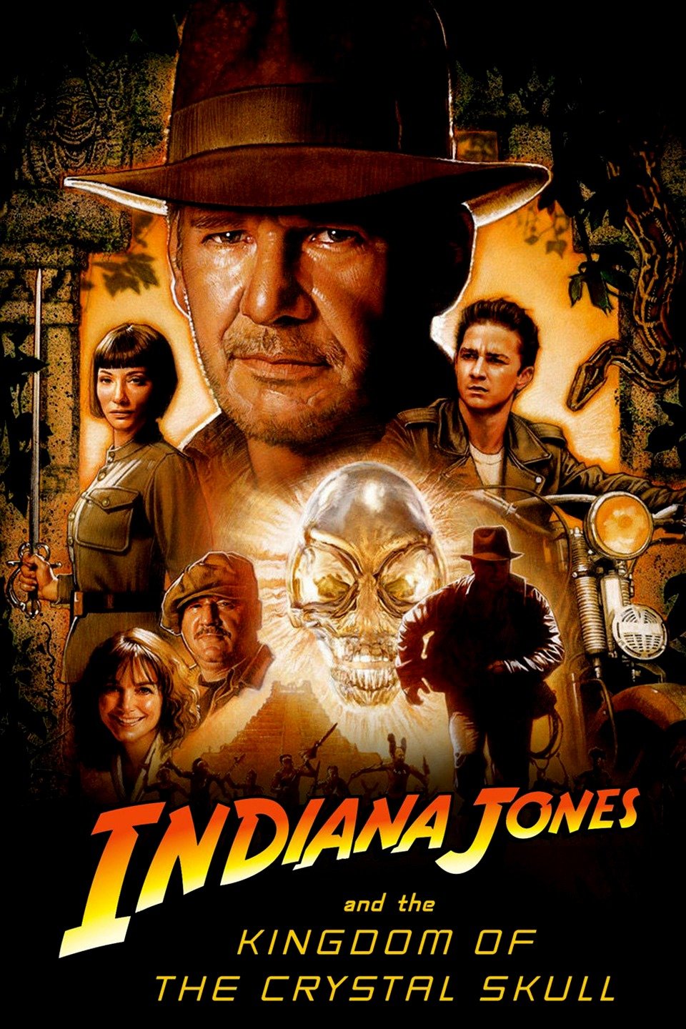 Poster for Indiana Jones and the Kingdom of the Crystal Skull