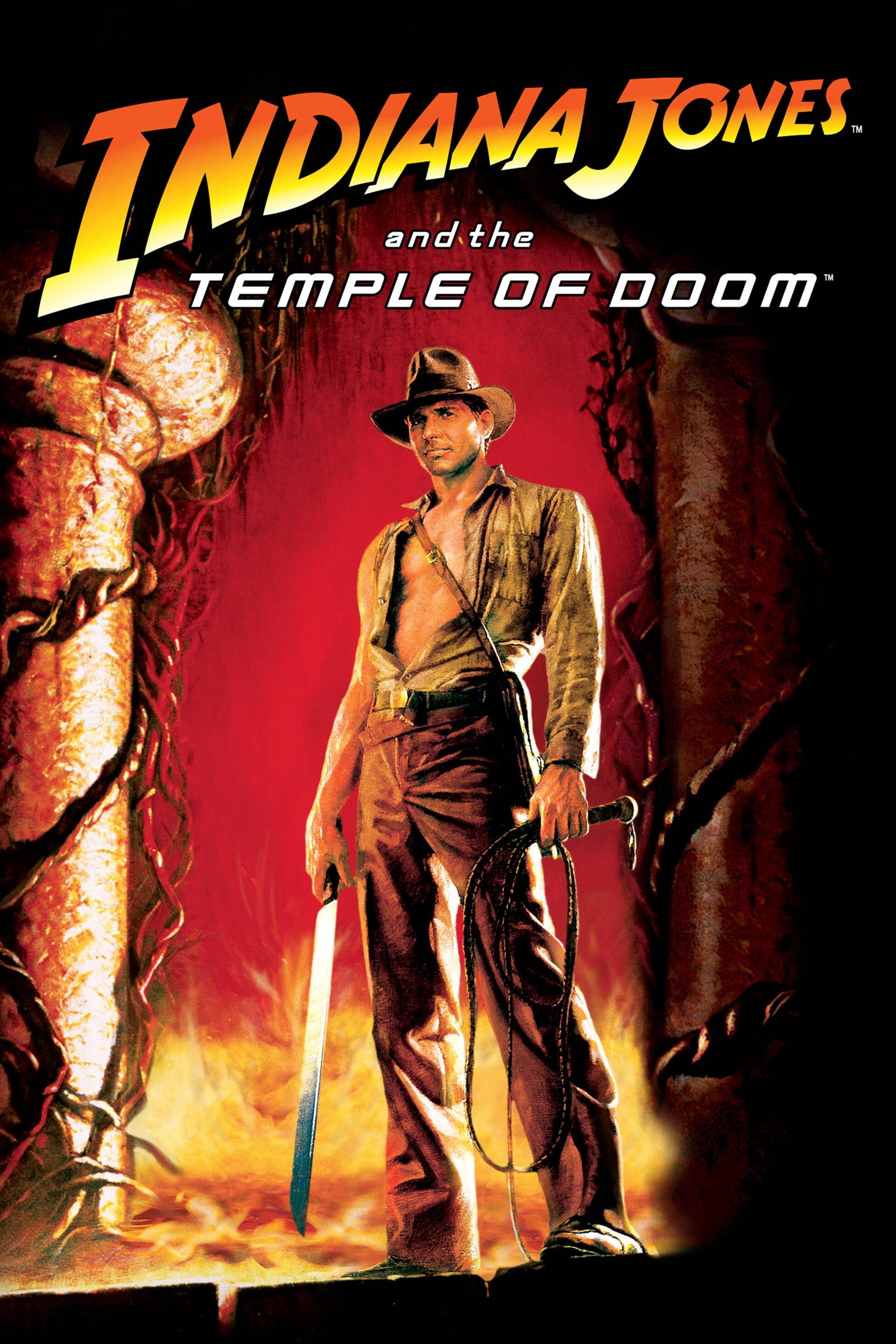 Poster for Indiana Jones and the Temple of Doom