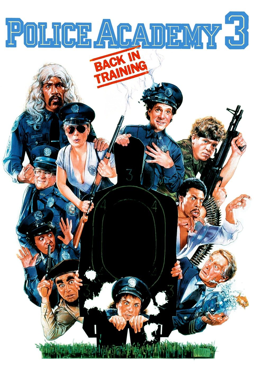 Poster for Police Academy 3: Back in Training