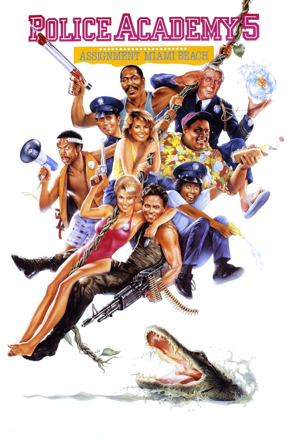 Poster for Police Academy 5: Assignment: Miami Beach
