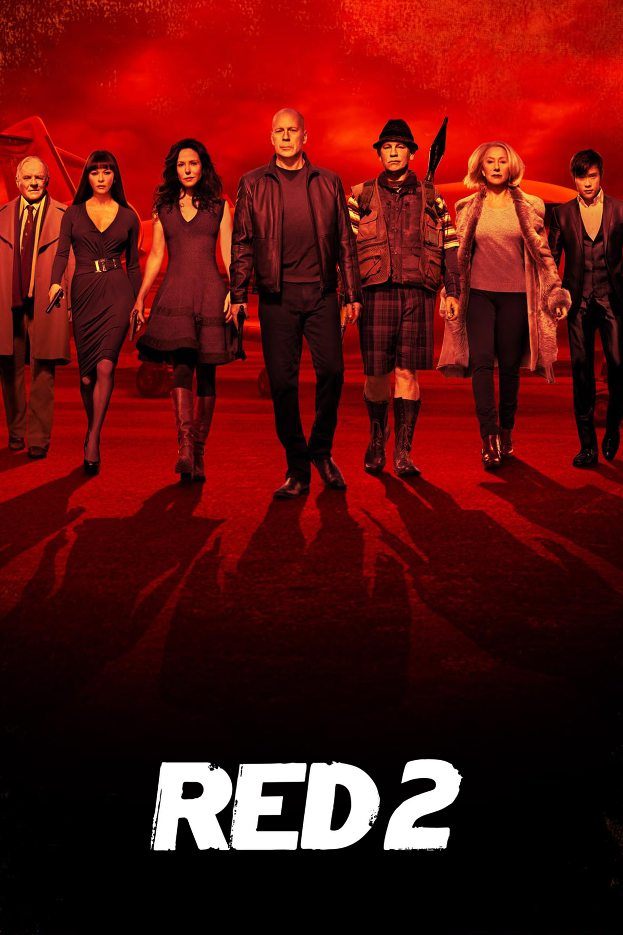 Poster for RED 2