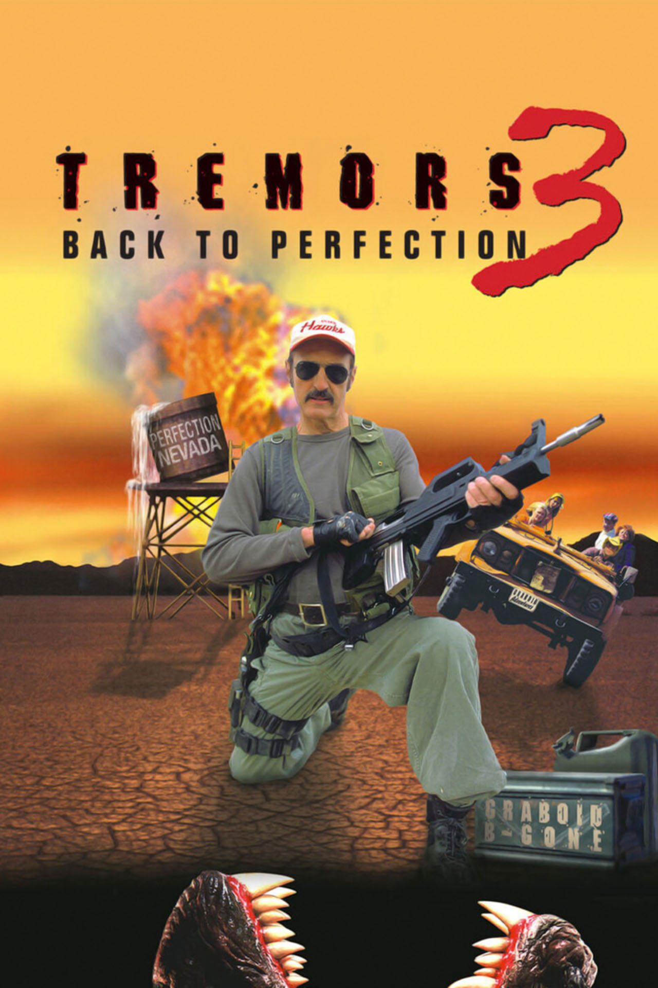 Poster for Tremors 3: Back to Perfection