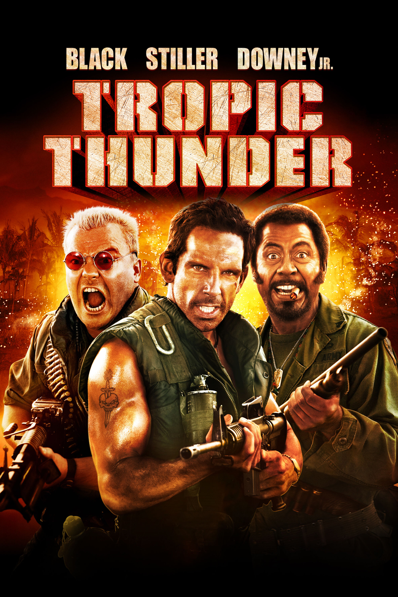 Poster for Tropic Thunder