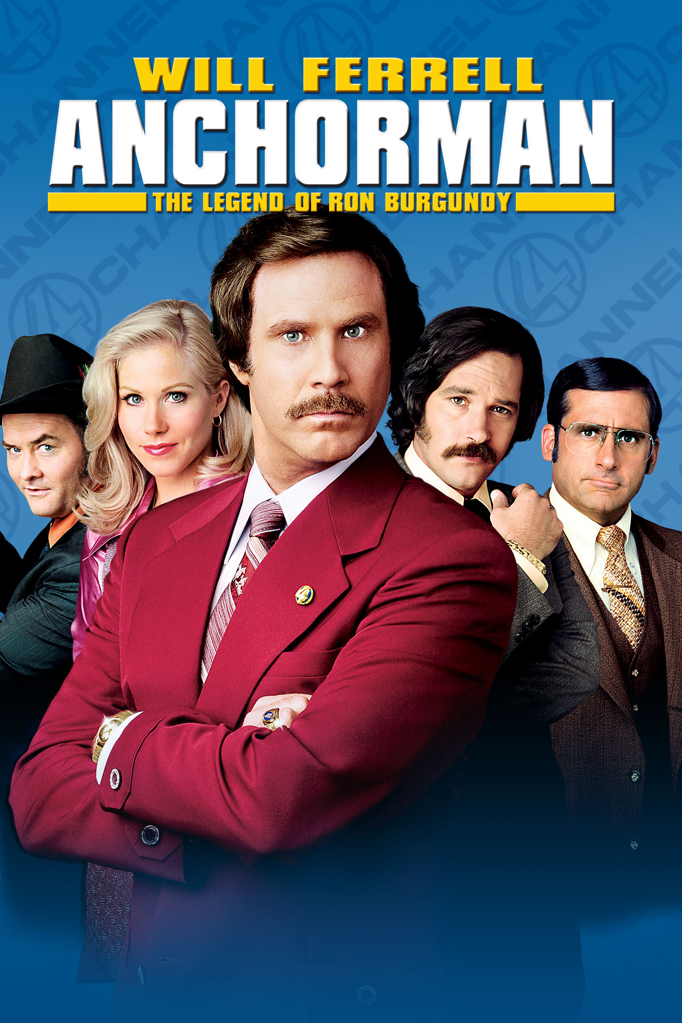 Poster for Anchorman: The Legend of Ron Burgundy