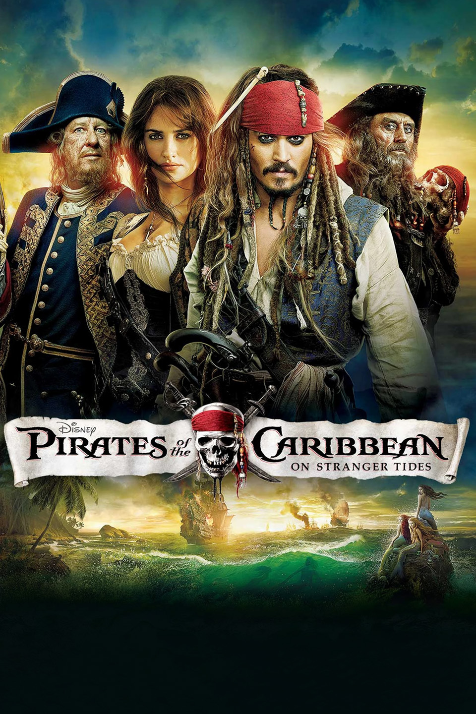 Poster for Pirates of the Caribbean: On Stranger Tides
