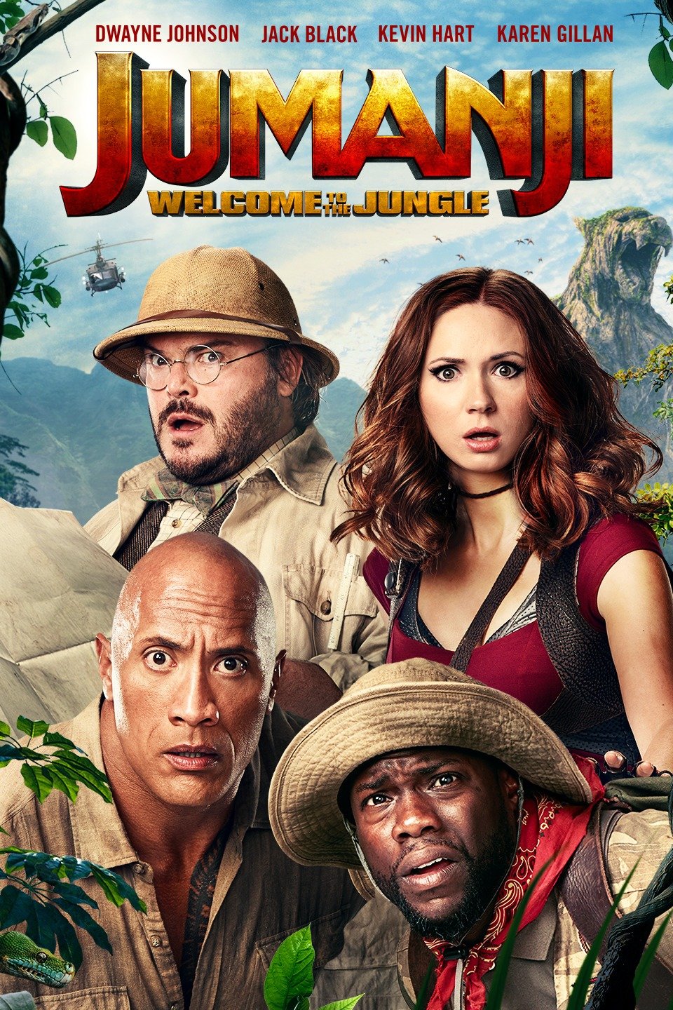 Poster for Jumanji: Welcome to the Jungle