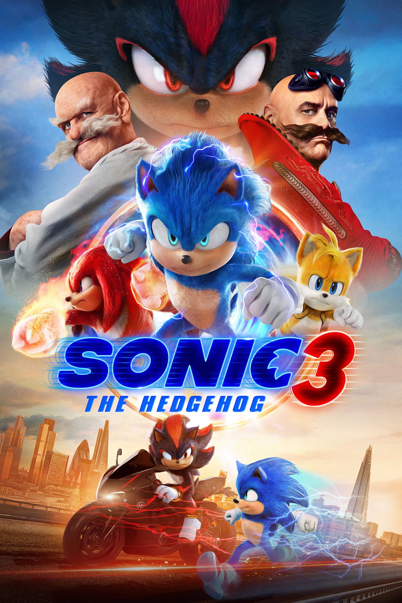 Poster for Sonic the Hedgehog 3