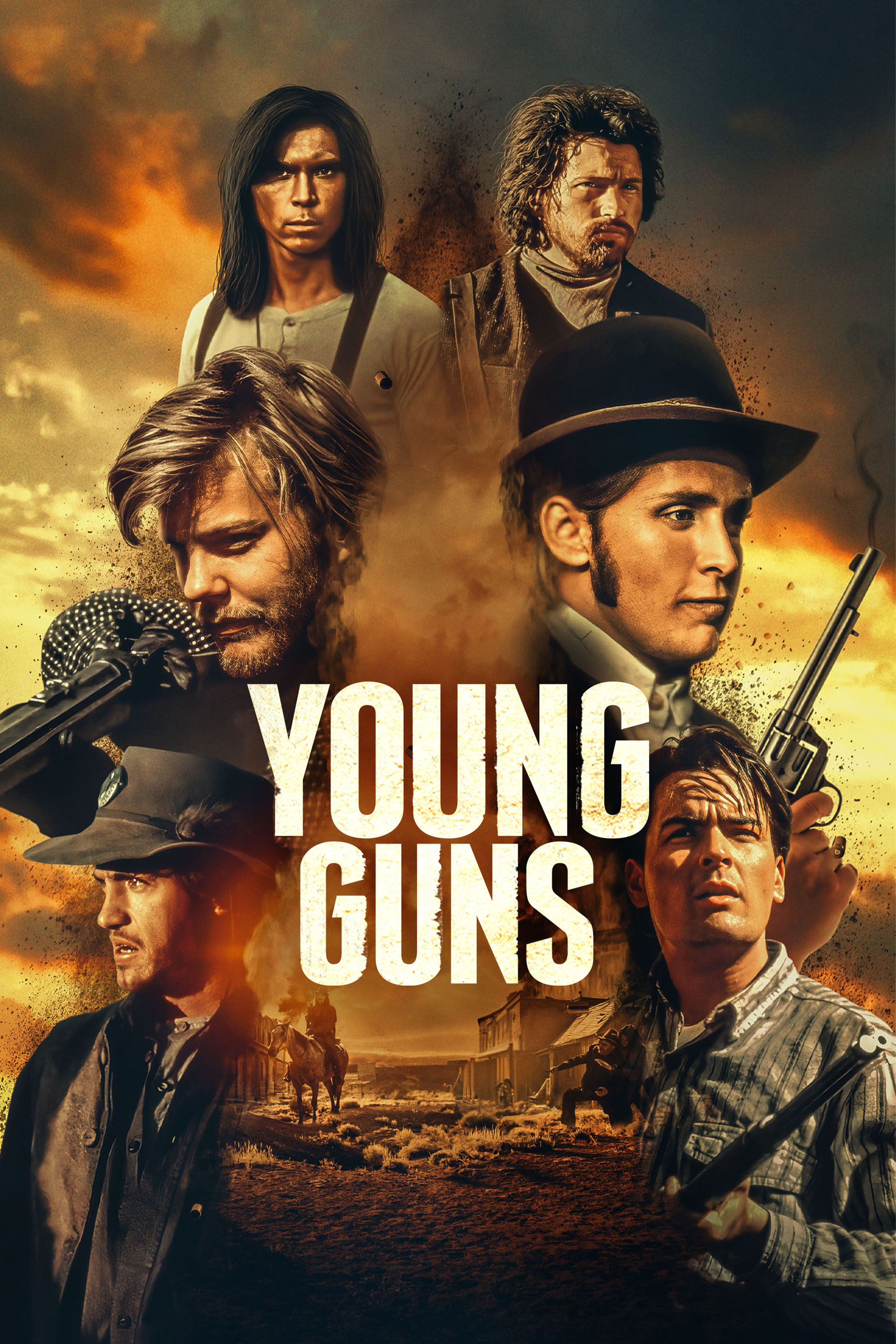 Poster for Young Guns