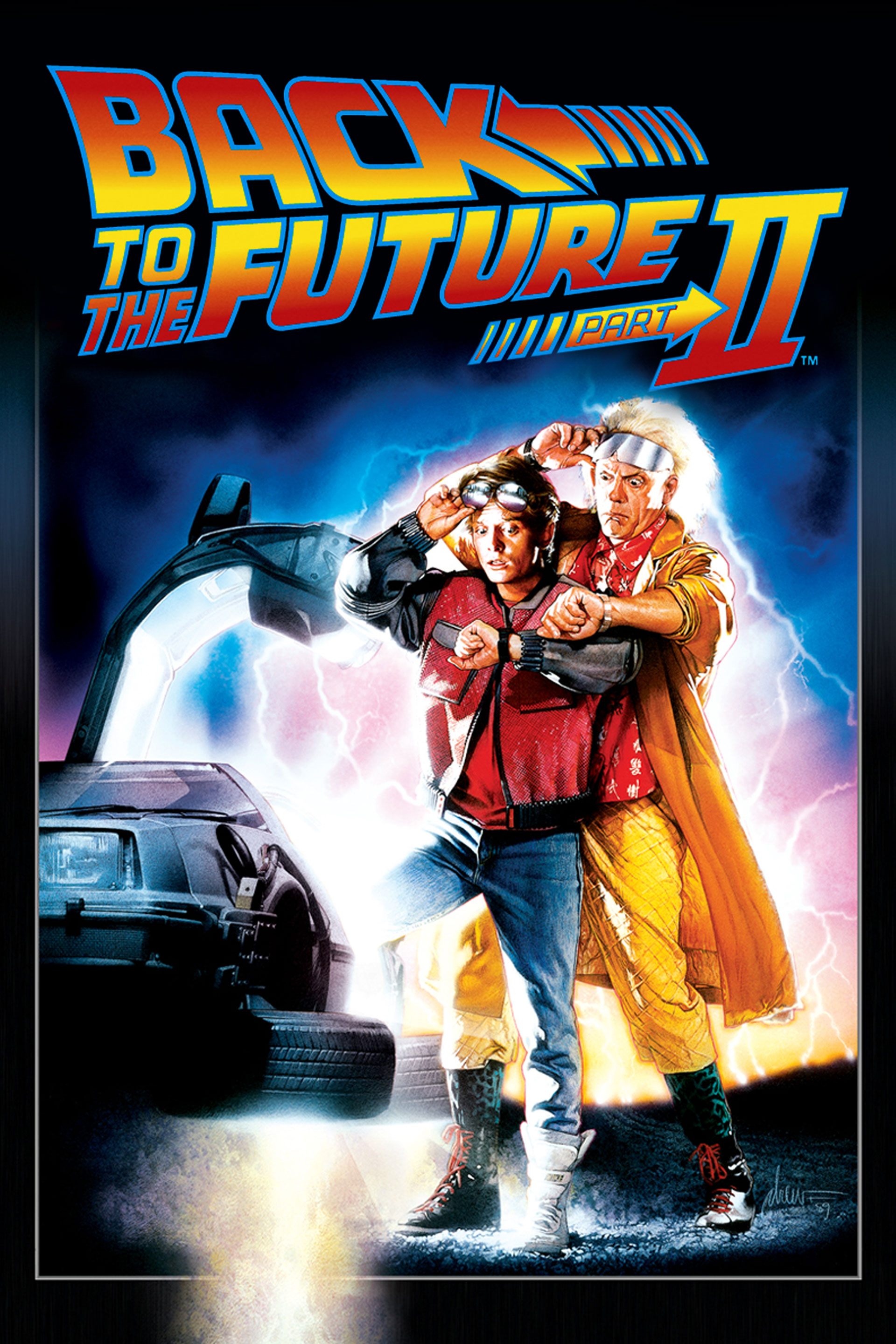 Poster for Back to the Future Part II